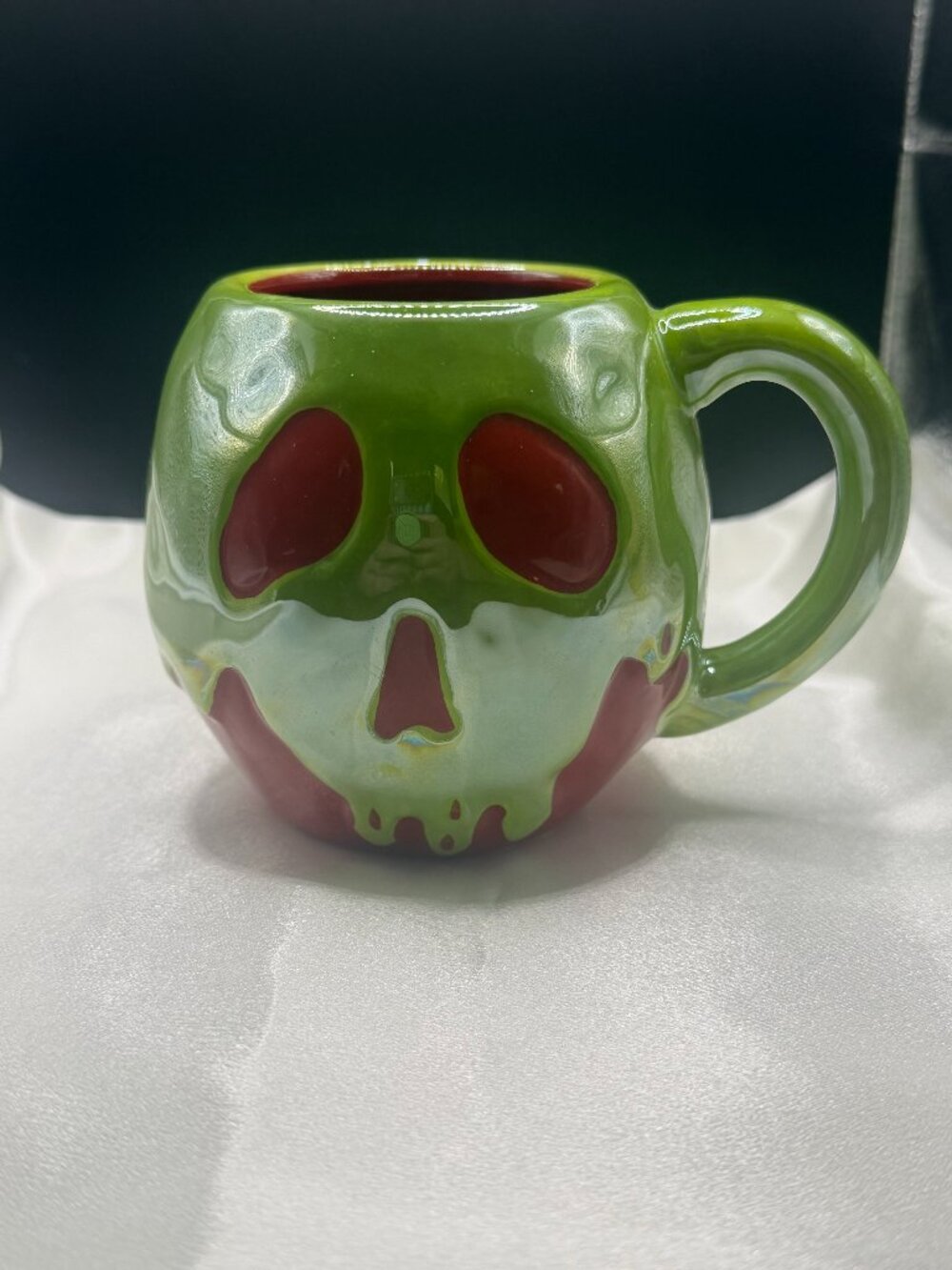 Disney Villians Whimsygoth Poison Apple Skull Mug Halloween Coffee Cup
